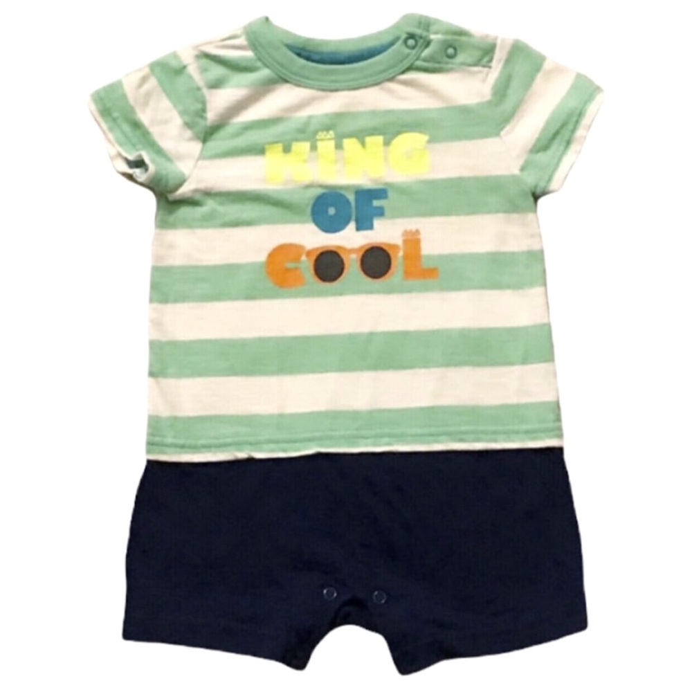 Cherokee “King of Cool” romper 3-6m